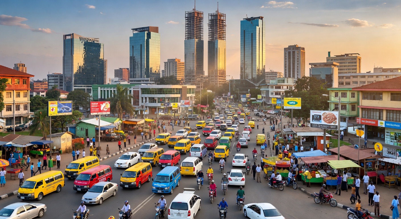 Kampala Cityscape